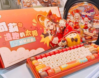Teclado KLEE de Genshin Impact - Fleeing Sunlight (Teclado mecánico oficial)