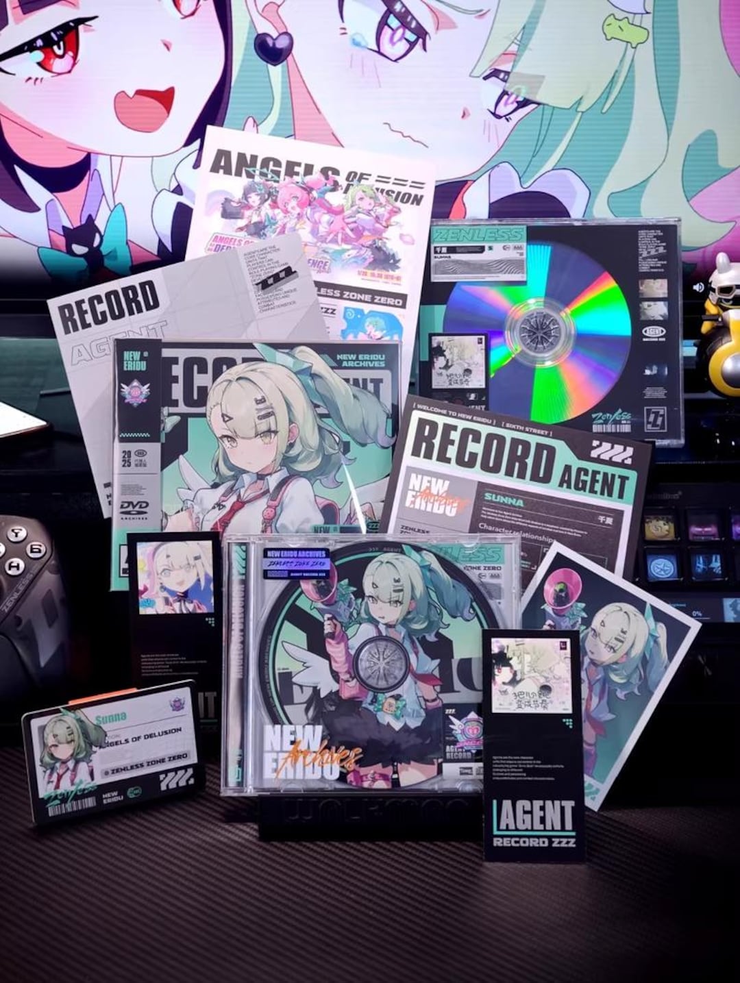 Zenless Zone Zero Agent Archive CD/DVD Collector's Set | Fan-made