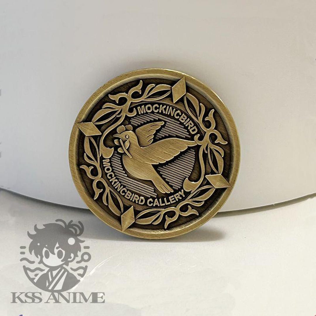 アクセサリー minesin Zenless Zone Zero Mockingbird Faction Collectible Coin - Exclusive