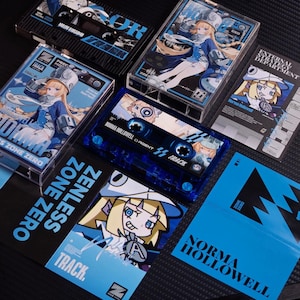 Zenless zone zero Cassette Tape  - Orphie Magnusson, Cissia, Astra Yao, Evelyn, Soldier Anby, Soldier 11, BIlly, Nicole, Trigger Edition FM