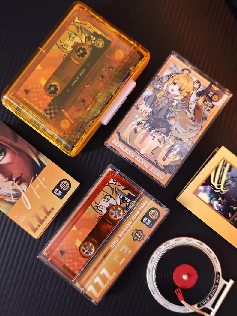 カセットテープ Zenless Zone Zero - Alice、Yuzuha、Jufufu