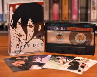 Cinta de casete de Jane Doe - Banda sonora original del juego Chainsaw Man - Edición de casete master de estudio