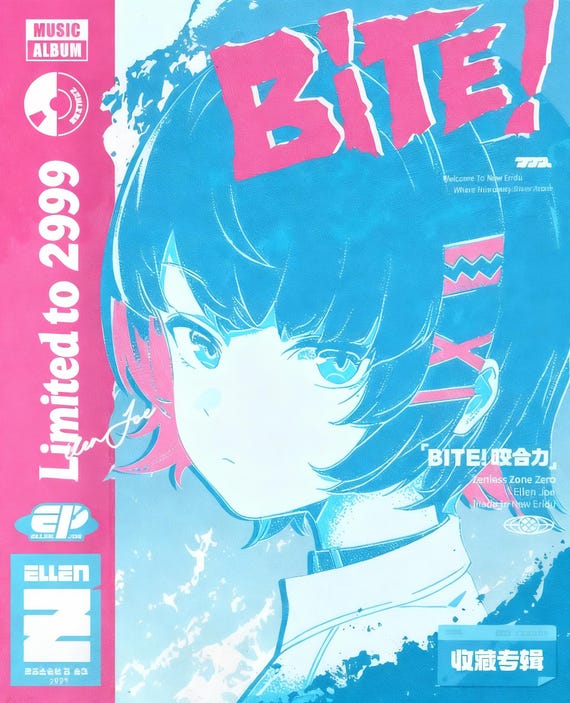 Zenless Zone Zero Ellen Joe - Shark's Gotta Bite No.2999 Limited