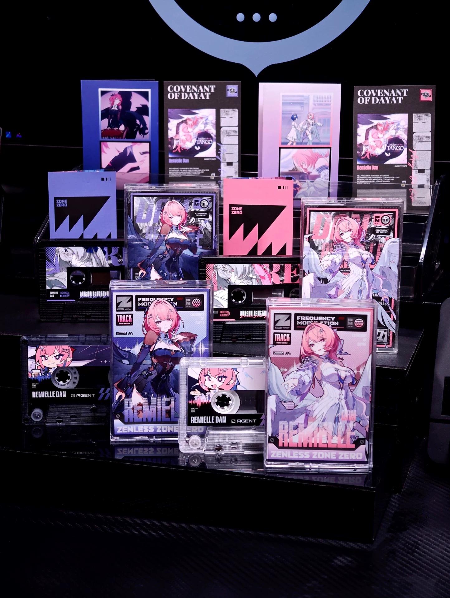 Zenless Zone Zero Cassette Tape - Lycaon, Qingyi, Zhuyuan, Koleda