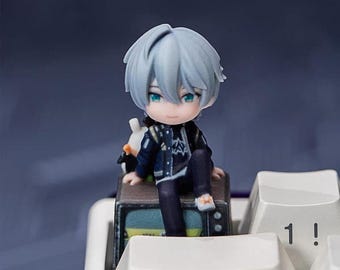 Zenless zone zero Phaethon Chibi-Figure Keycap, Desk Decor | Universal Keycap Fit - Belle, Wise