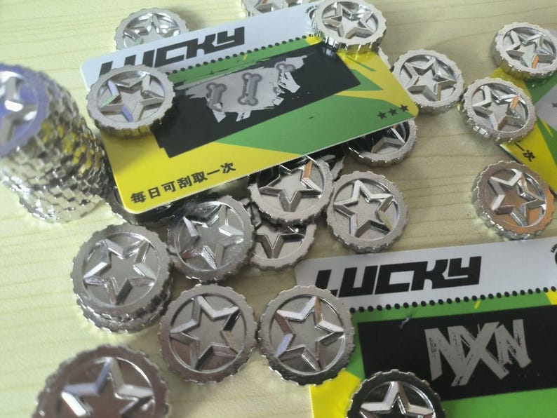 ZZZ Scratch Cards & Denny Coin Set | Handmade Zenless Zone Zero Game ...