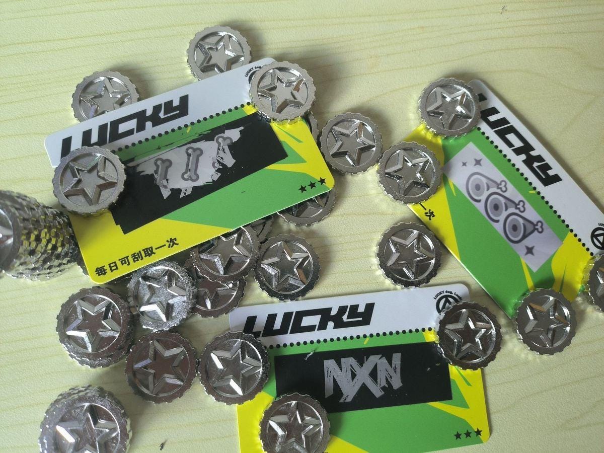 ZZZ Scratch Cards & Denny Coin Set | Handmade Zenless Zone Zero