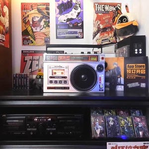 Master06 Bärbar Kassettspelare Zenless Zone Zero - Retromusik, Vintage Bärbar Kassettspelare