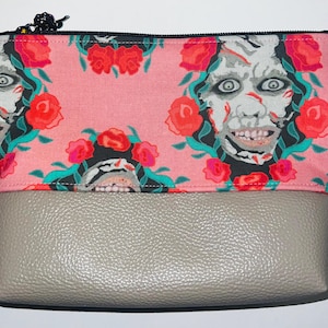 The Exorcist Cosmetic Bag: Regan MacNeil, Floral, Scary, Horror Movies.