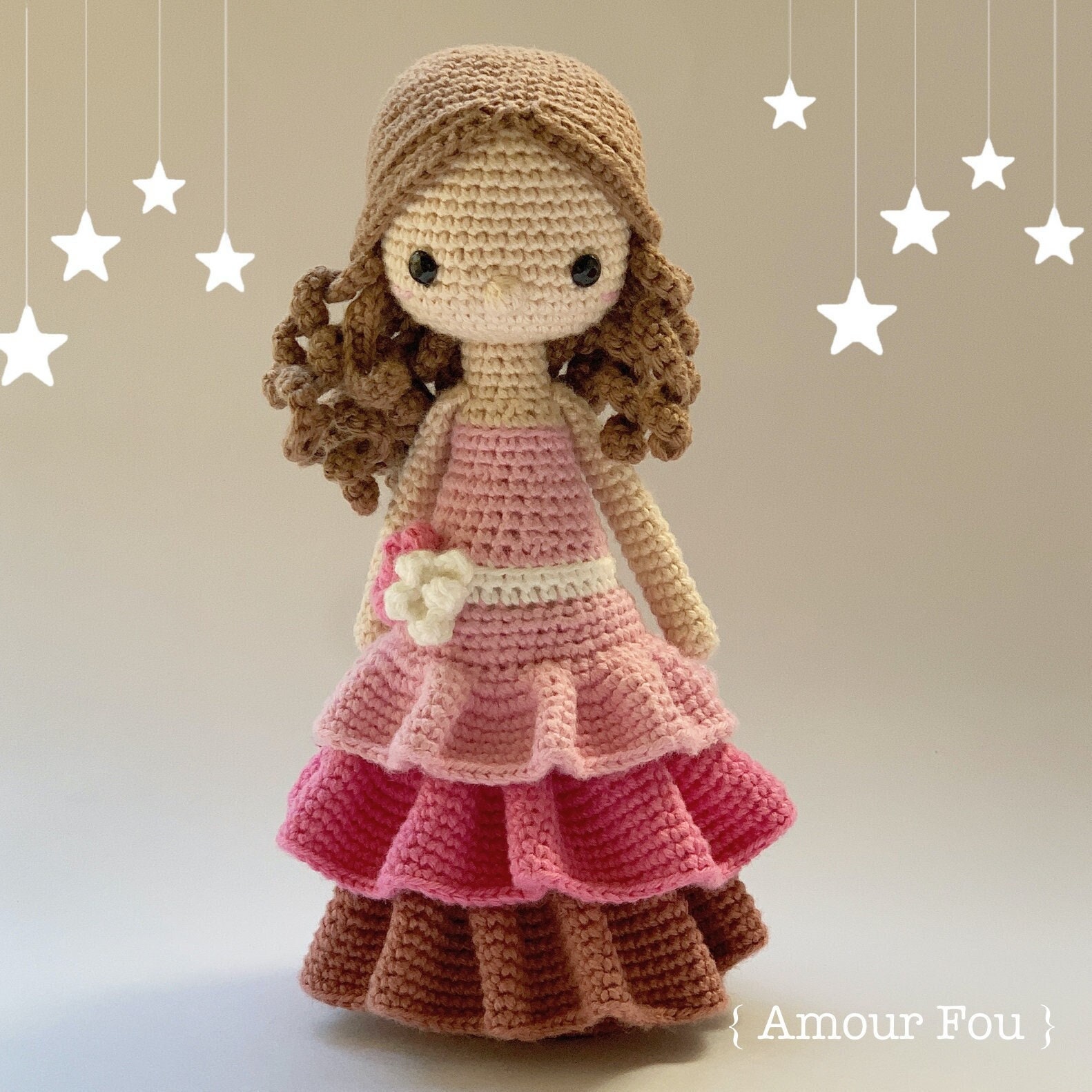 Quinceanera Crochet Doll - Etsy