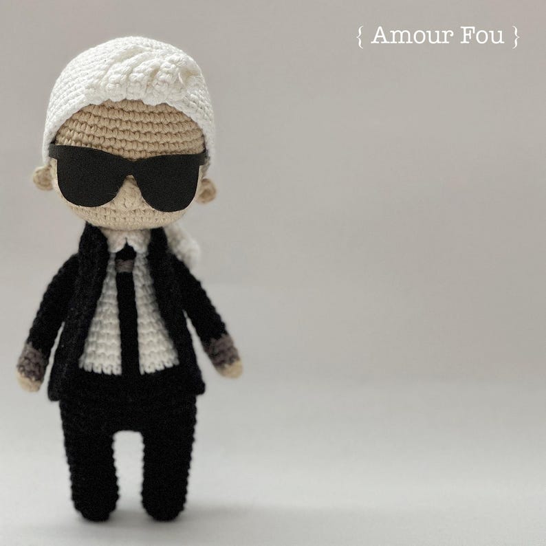 Karl Lagerfeld - Crochet Pattern by {Amour Fou} image 5