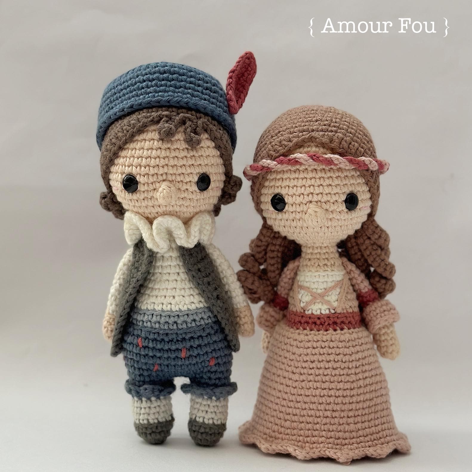 Romeo & Juliet - Crochet Pattern by {amour Fou} - Etsy