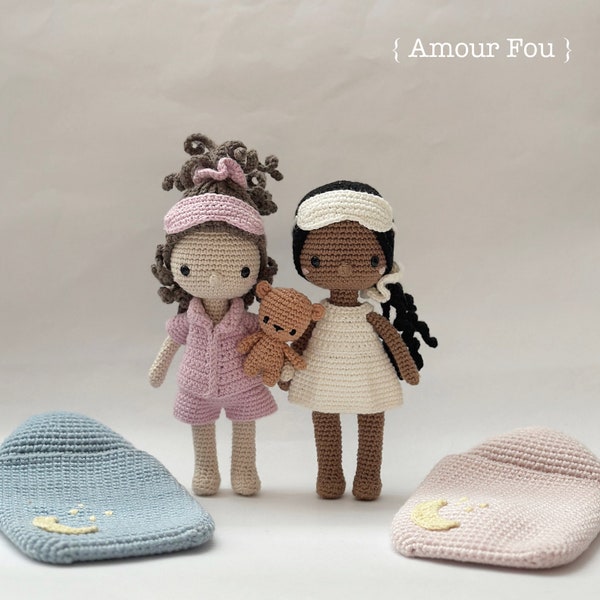 Justine's & Lupita's Slumber Party - Crochet Pattern by {Amour Fou}