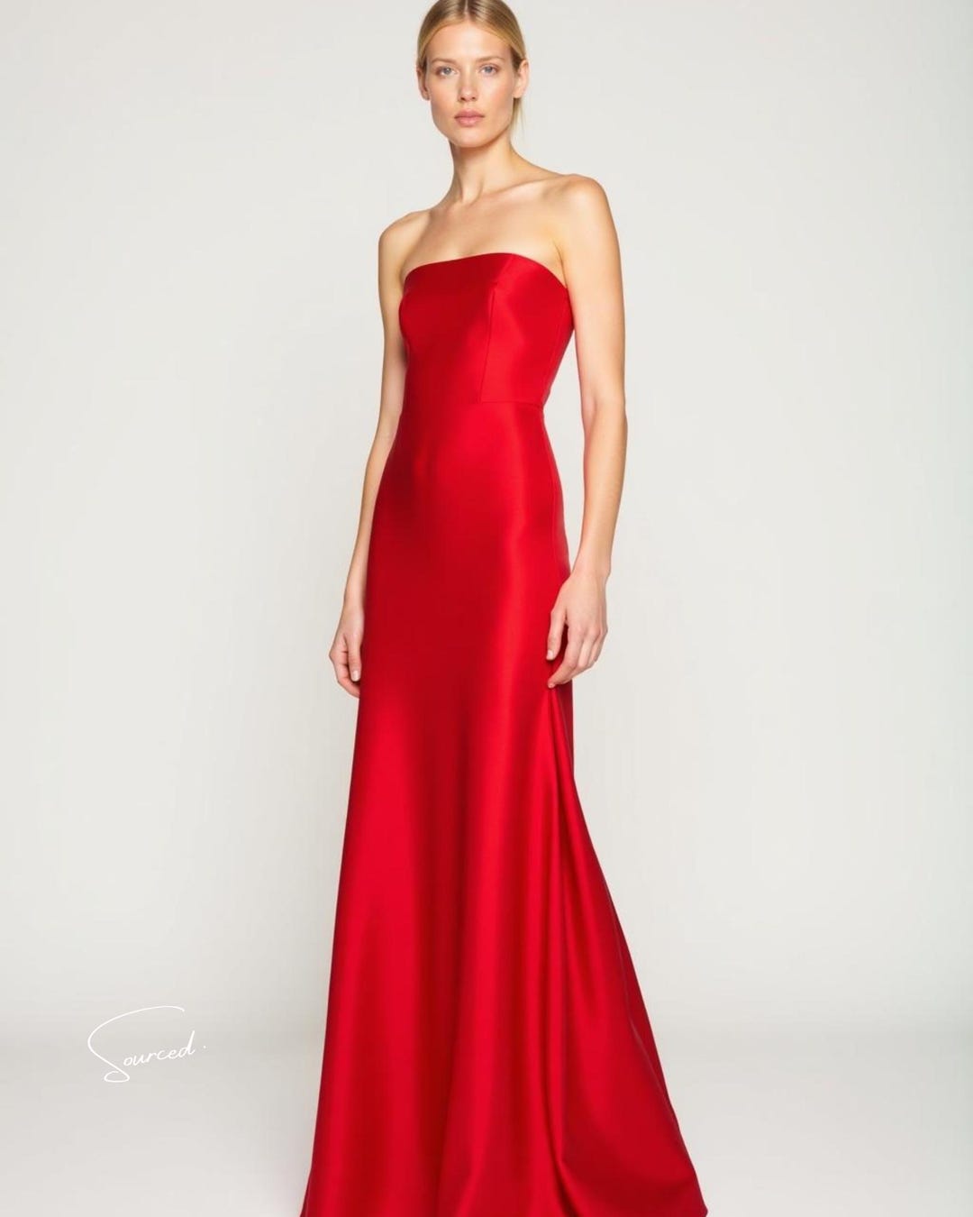 Mulberry Regal Embellished Satin Silk Dress main image 1