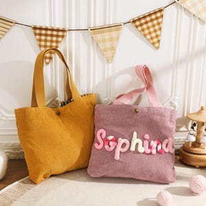 Personalized Handbag, Custom Name Handbag, Baby Shower Gifts, Handbag Gift, Traveling Handbag, Customized Gifts, Baby Name Gift