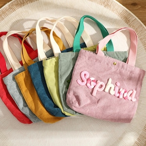 Personalized Handbag, Custom Name Handbag, Baby Shower Gifts, Handbag Gift, Traveling Handbag, Customized Gifts, Baby Name Gift