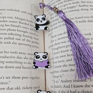 Cute Panda Bookmark