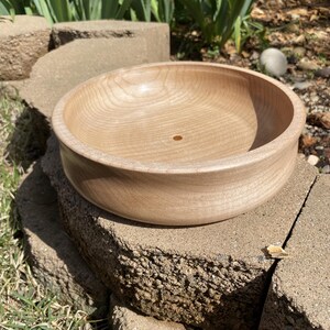 Handmade Wooden Maple Bowl