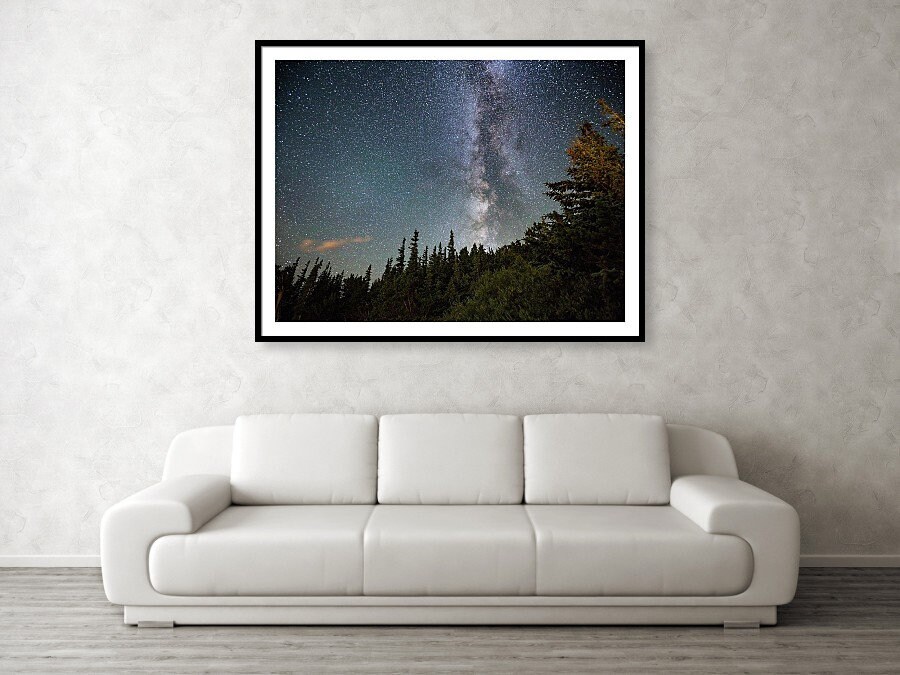 Night Sky Print Celestial Decor Milky Way Photography - Etsy