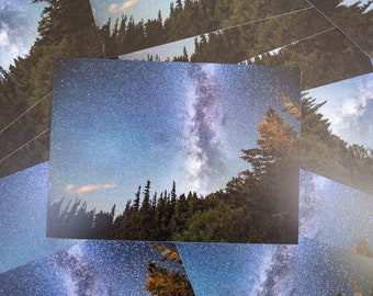 Celestial Blank Photo Postcards - Pen Pal Stationery Supplies - Night Sky Print - Snail Mail Letter Writing Supplies - Happy Mail