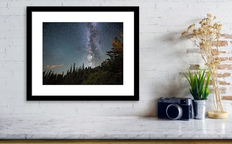 Night Sky Print Celestial Decor Milky Way Photography - Etsy