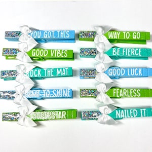 Wooden Clothespins Good Luck Cheer Clothes Pins