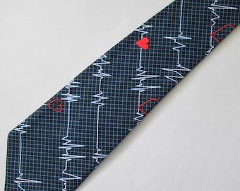 Corbata de médico cardiólogo, corbata médica, regalo de médico, corbata de cardiólogo, corbata de cardiólogo, corbata de enfermera, corbata de enfermera