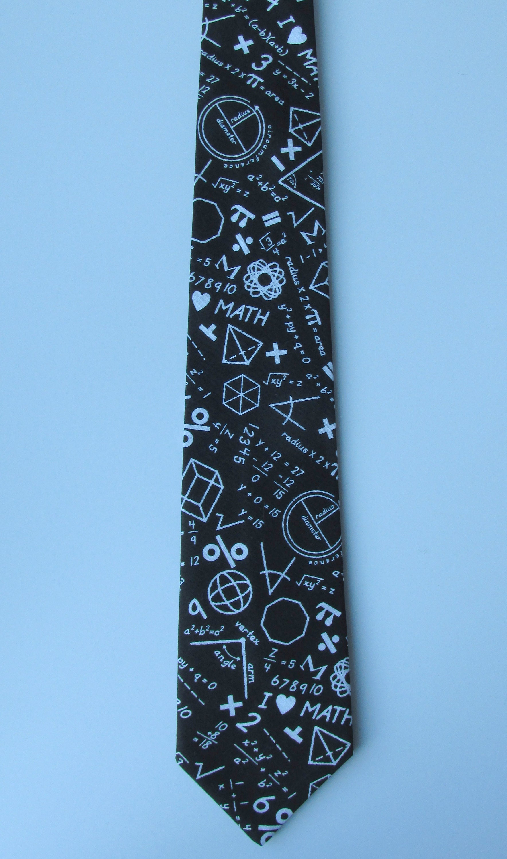 BHHJKK Science Ties - Cravatta Da Uomo Con Equazioni Di