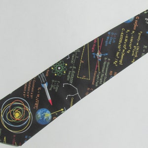 Aeronautical  Necktie,  Aeronautics Tie, Science Necktie, Aerospace Engineer Necktie, Astronautics Tie, Teacher Gift, Science Teacher Gift,
