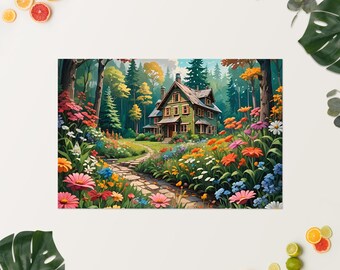 Digital Poster, Gift Ideas, Aesthetic Room Decor, Home Art Decor, Modern Poster Art, Portrait Painting, Colorful Art Decor, Painting Art