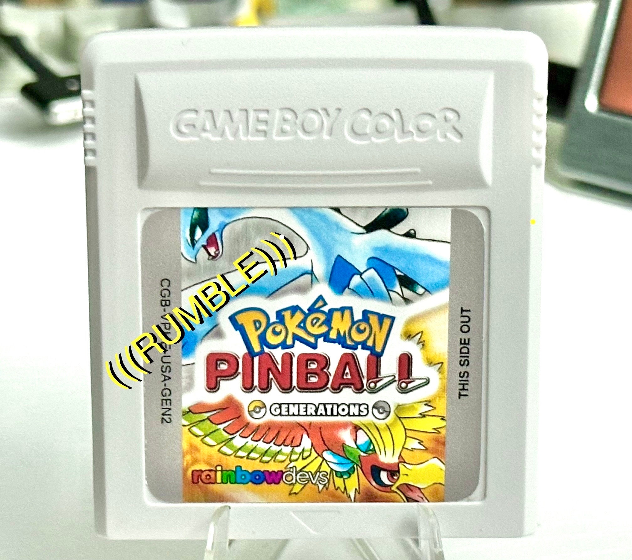 Pokémon Pinball Generations Rumble Cartridge - Main Image