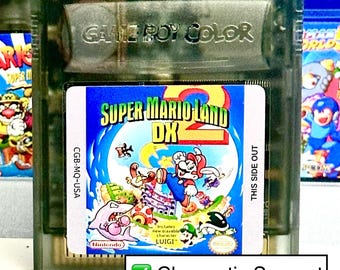 Super Mario Land 2 6 Golden Coins DX Nintendo Game Boy