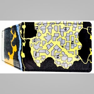 Dungeons and Dragons Wallet - Dungeons and Dragons Map