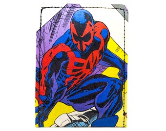 Spider-Man 2099 Wallet - Spider-Verse Wallet - Comic Book Wallet - Vintage 90s Comic