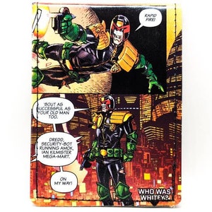 Judge Dredd Wallet - Comic Book Wallet
