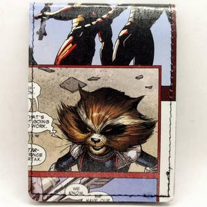 Sewn Comic Book Wallet - Guardians of the Galaxy - Rocket
