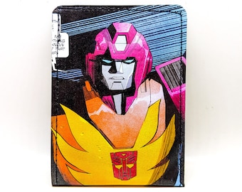 Transformers Wallet - Hot Rod Wallet - Comic Book Wallet