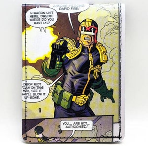Judge Dredd Wallet - Comic Book Wallet