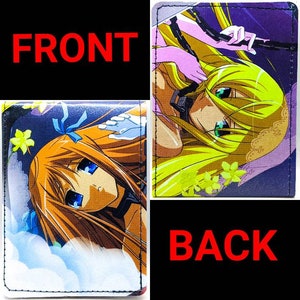 Anime Wallet - Manga Wallet - Deluxe Comic Book Wallet - Anime Girls - Manga Girls