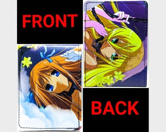 Anime Wallet - Manga Wallet - Deluxe Comic Book Wallet - Anime Girls - Manga Girls