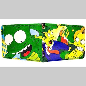 Simpsons Wallet - ID Window, 7 Pocket Wallet - Bart Simpson