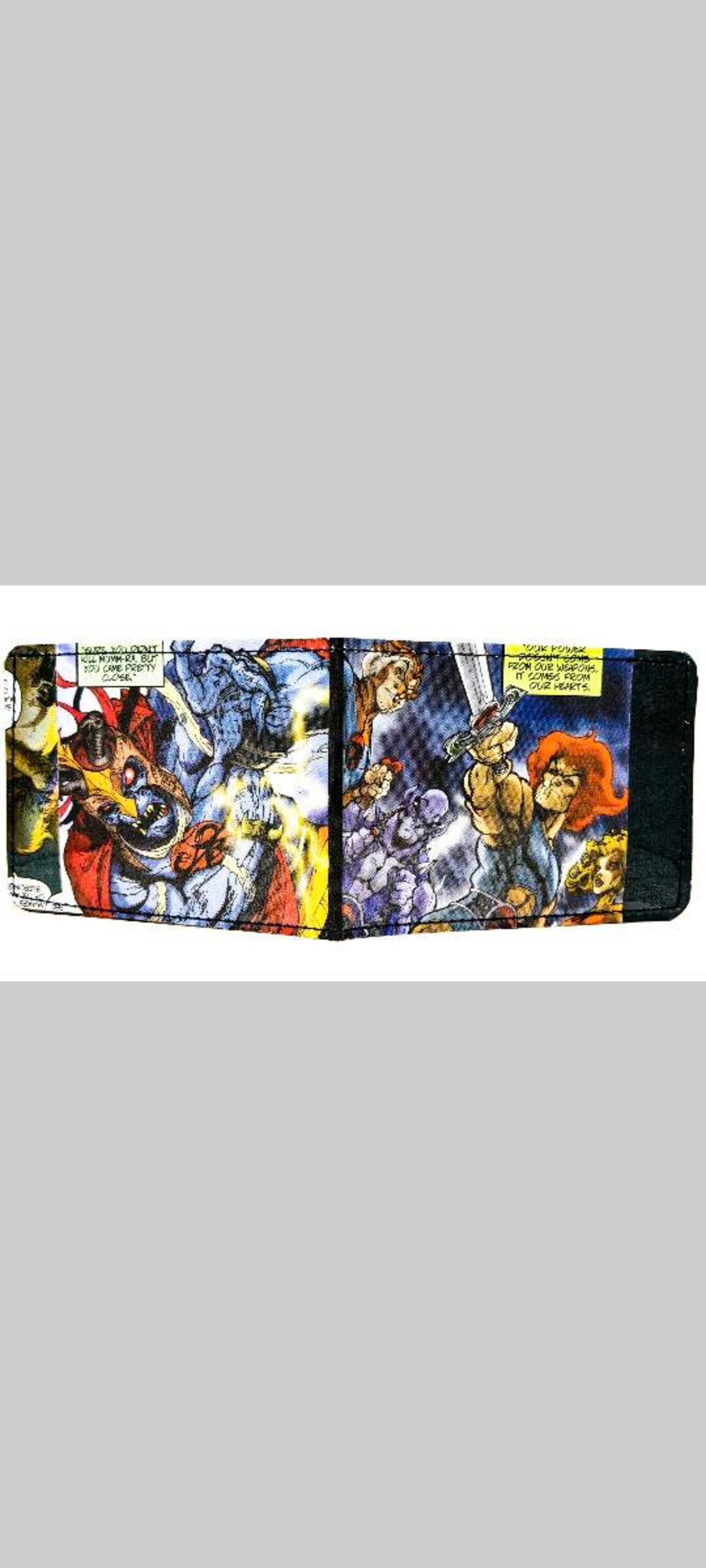 Comedy Central Wallet, Bifold, South Park Boys Group Pose Stripe Greens, Vegan Leather, Multicolor, 4.0" X 3.5", Casual