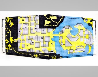 Dungeons and Dragons Wallet - Dungeons and Dragons Map
