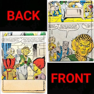 Thundercats Wallet - Comic Book Wallet - Vintage Comic Book