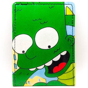 Simpsons Wallet - ID Window, 7 Pocket Wallet - Bart Simpson, Bartzilla