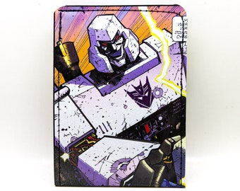 Transformers Wallet - Megatron Wallet - Comic Book Wallet