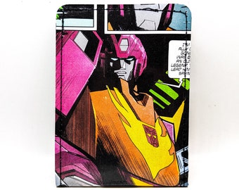 Transformers Wallet - Hot Rod Wallet - Comic Book Wallet