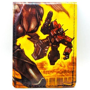Optimus Prime Wallet - Transformers Wallet - Comic Book Wallet