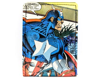 Captain America Wallet - Avengers - Comic Book Wallet