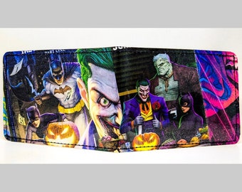 Batman Wallet - Comic Book Wallet - Batman and Villains